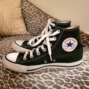 Converse Chuck Taylor High Top Shoes - Black 8